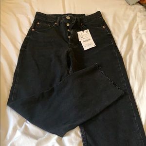Zara straight legged jeans